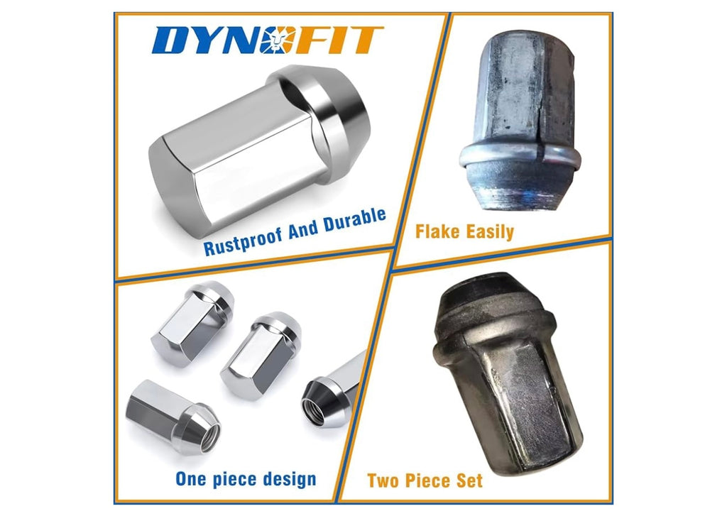 Dynofit Wheel Accessories Lug Nuts.
