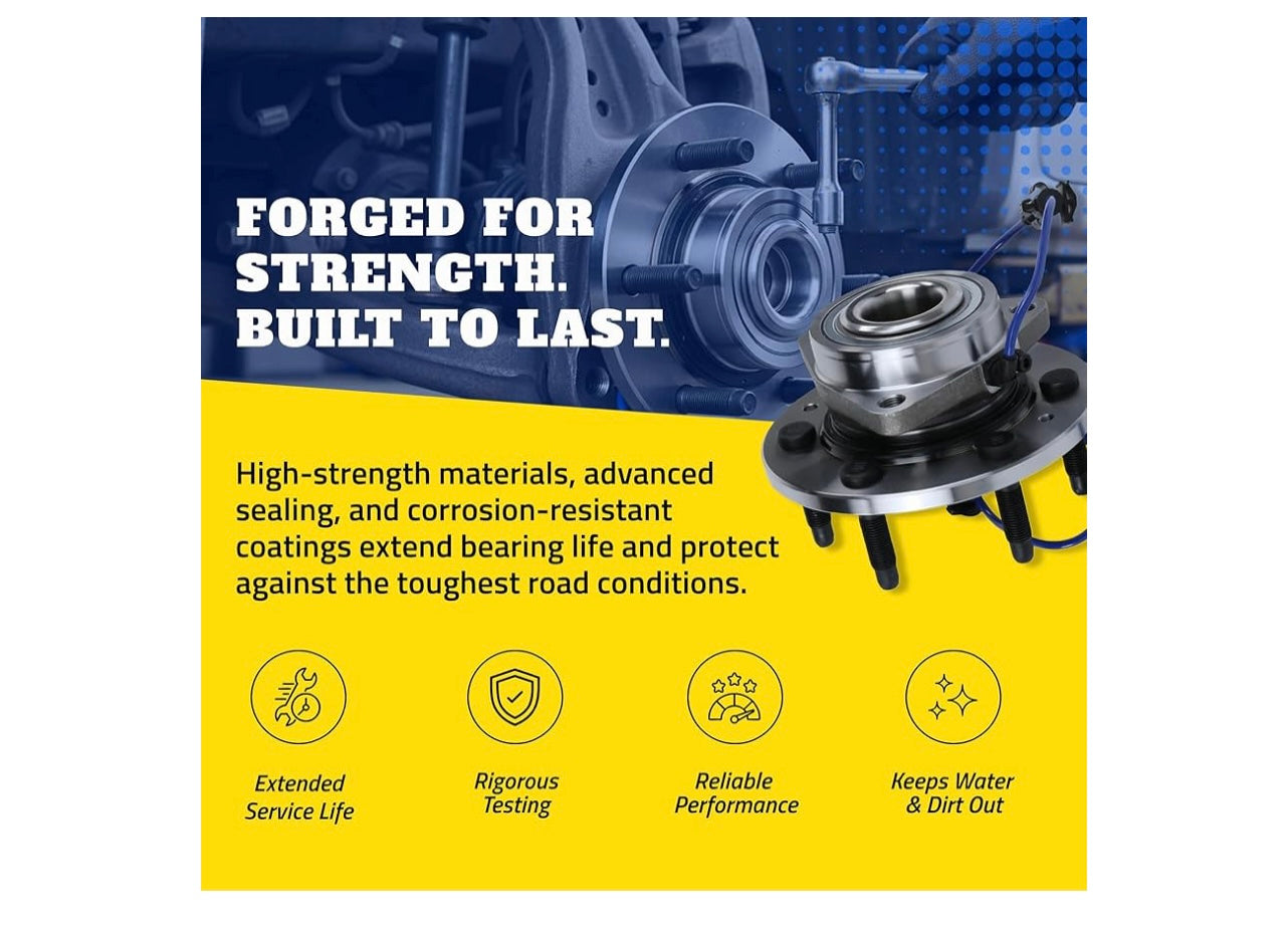 MOOG 512353 Wheel Bearing and Hub Assembly For Honda Accord.