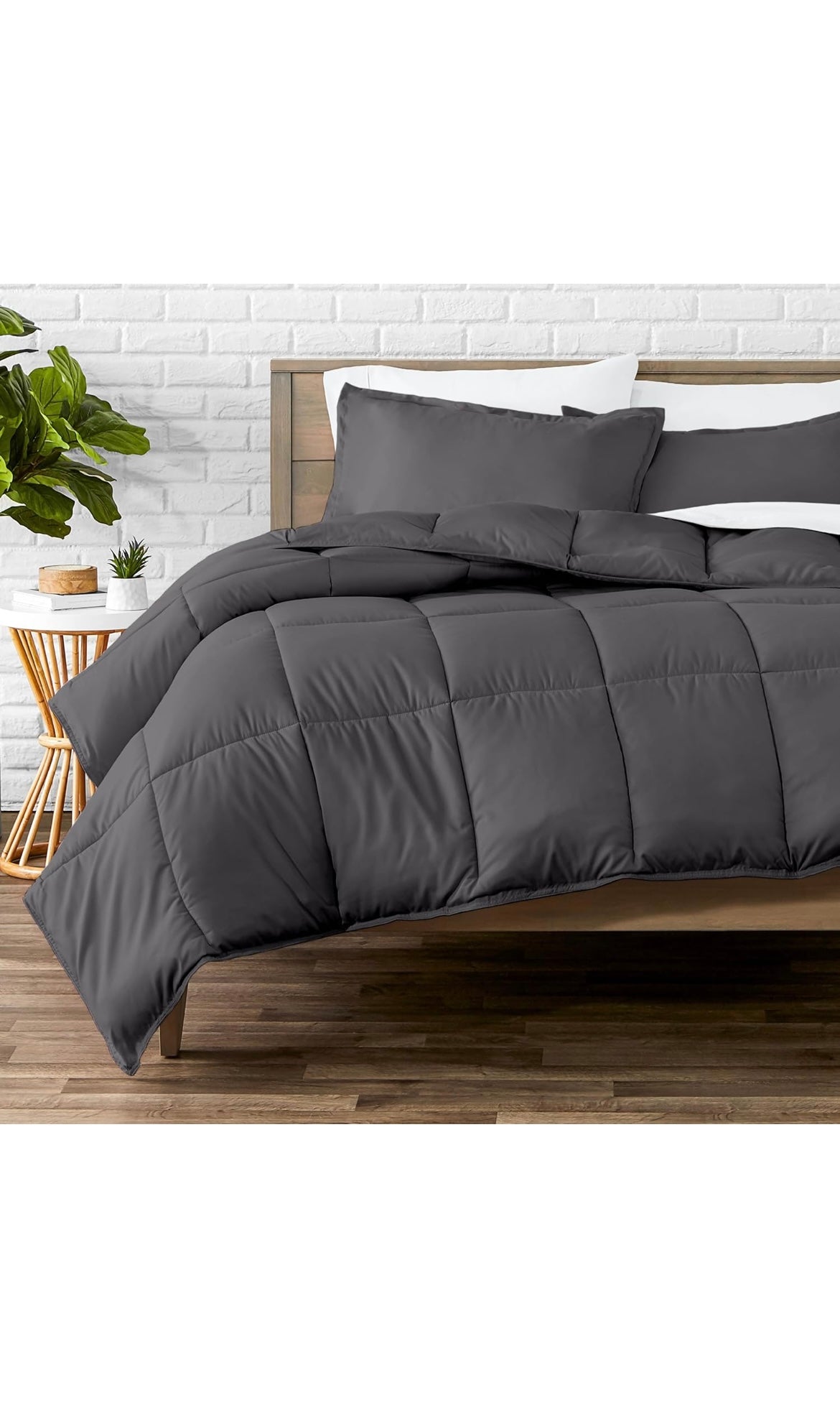 Bare home comforter set queen size