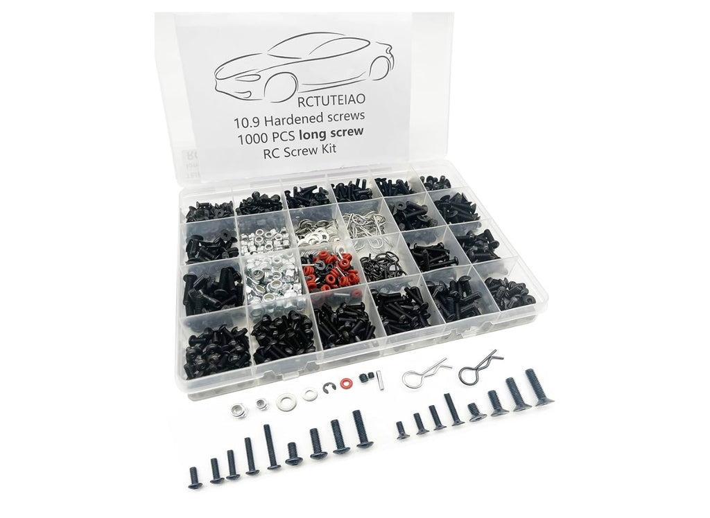 Xerial RC Screw Kit Universal Screws.