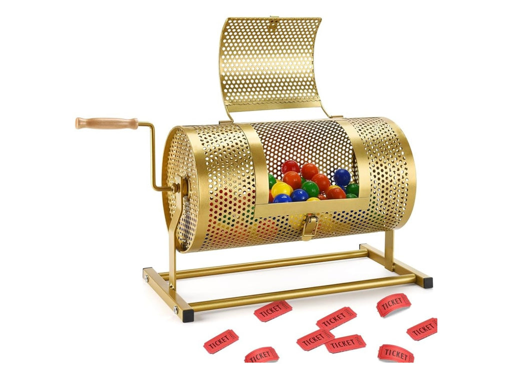 GadFish Raffle Ticket Spinner Drum.