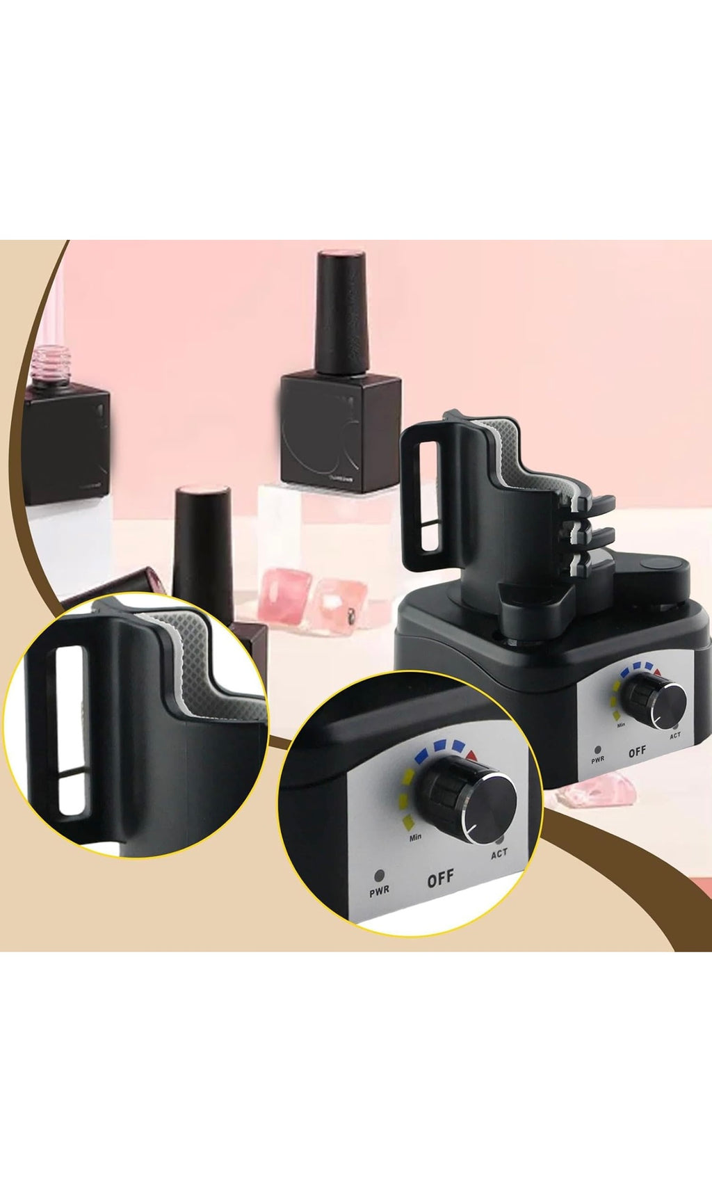Mini vortex mixer