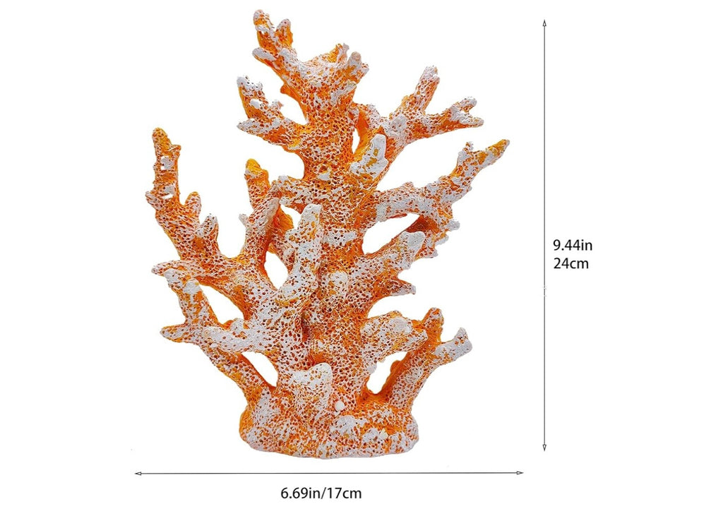 Etlemonde Beach Coastal Decor Coral Reef Home Decor. Statue/Sculpture. 9inches tall and 6 inches long.