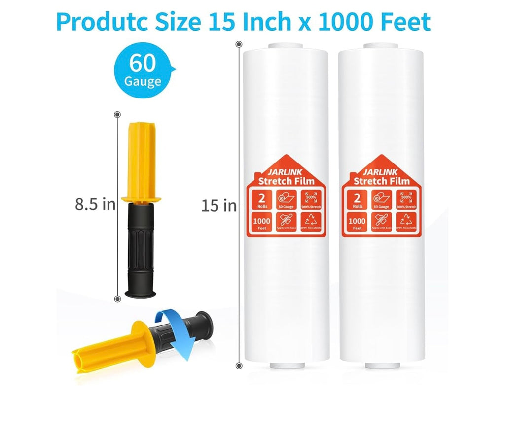 Wrap techie clear stretch film