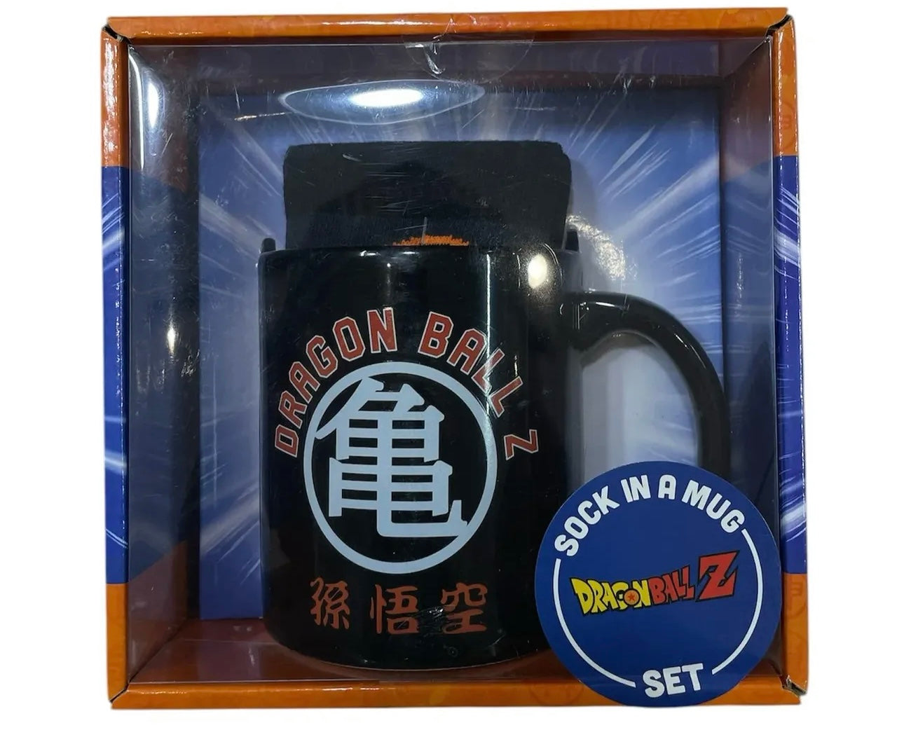 Dragon Ball Z Sock in a mug set