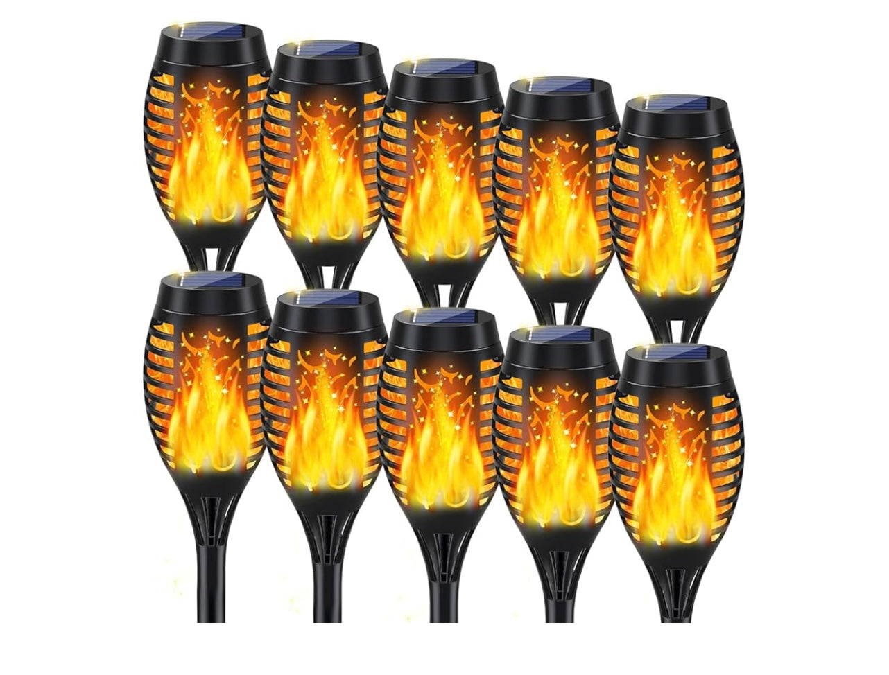 10 pack Solar Pathway Lights.