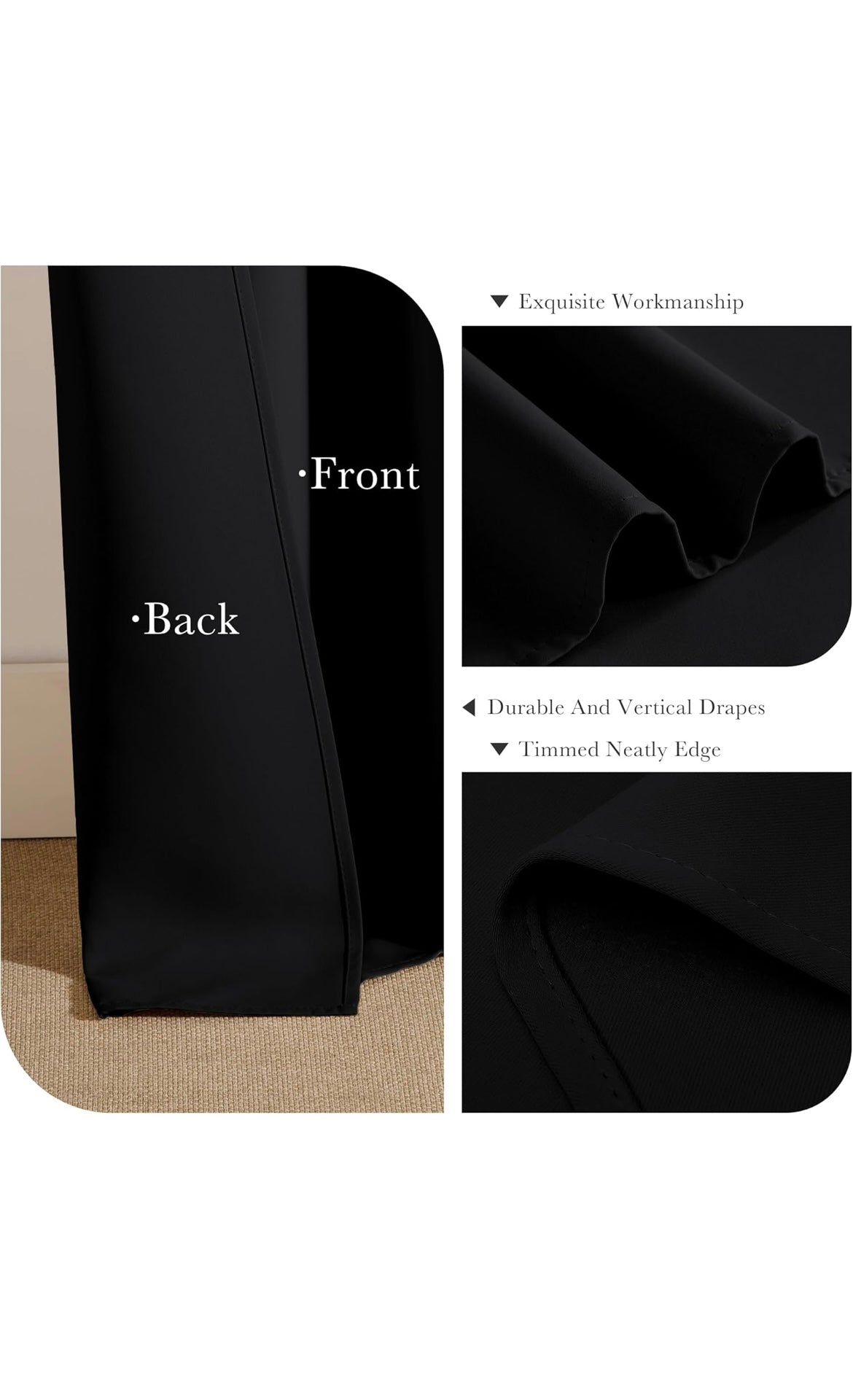 Blackout curtains