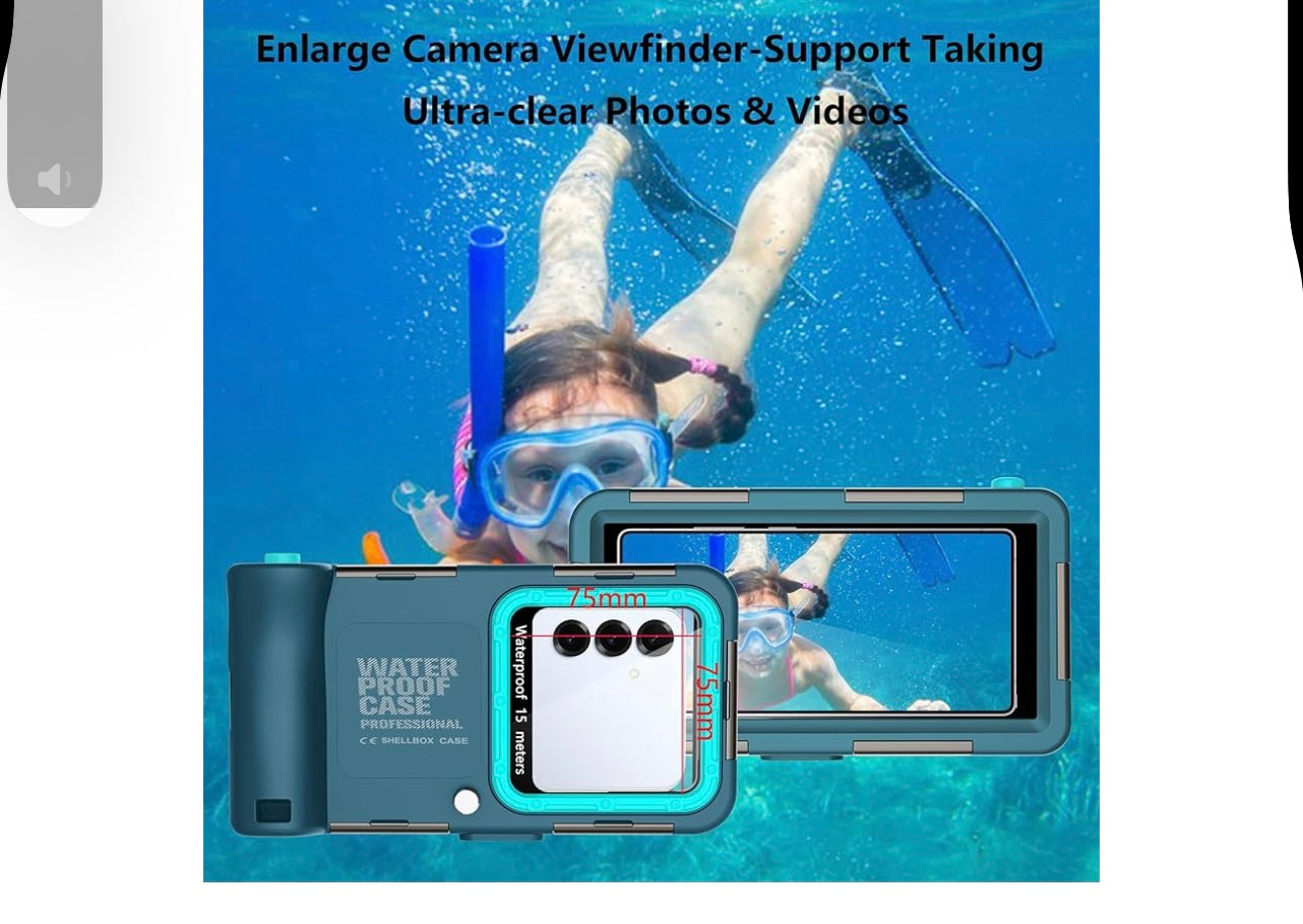 Shellbox Case Diving Waterproof Case.