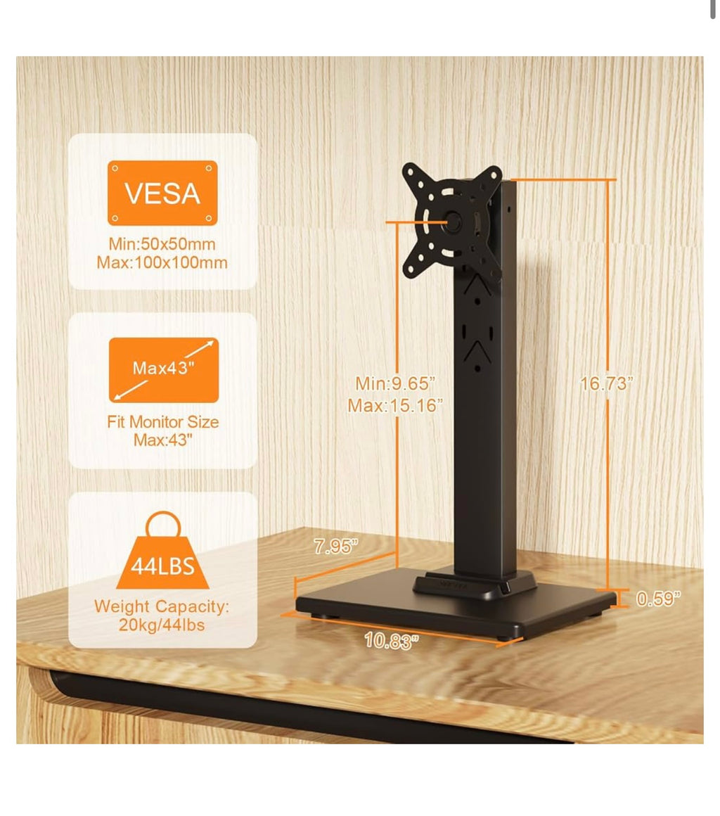 Suptek ML132 Single Monitor Stand.