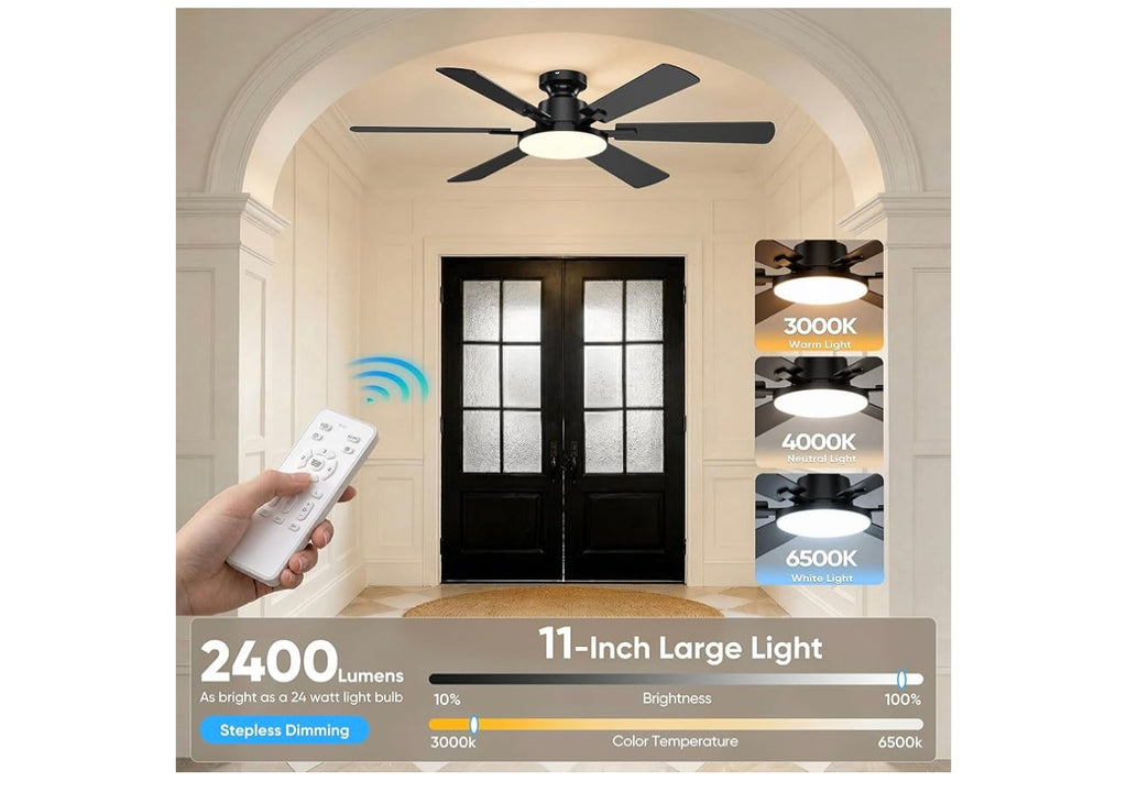 52inch Ceiling Fan with lights.
