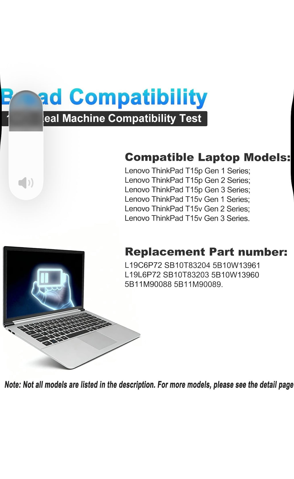 Laptop battery replacement