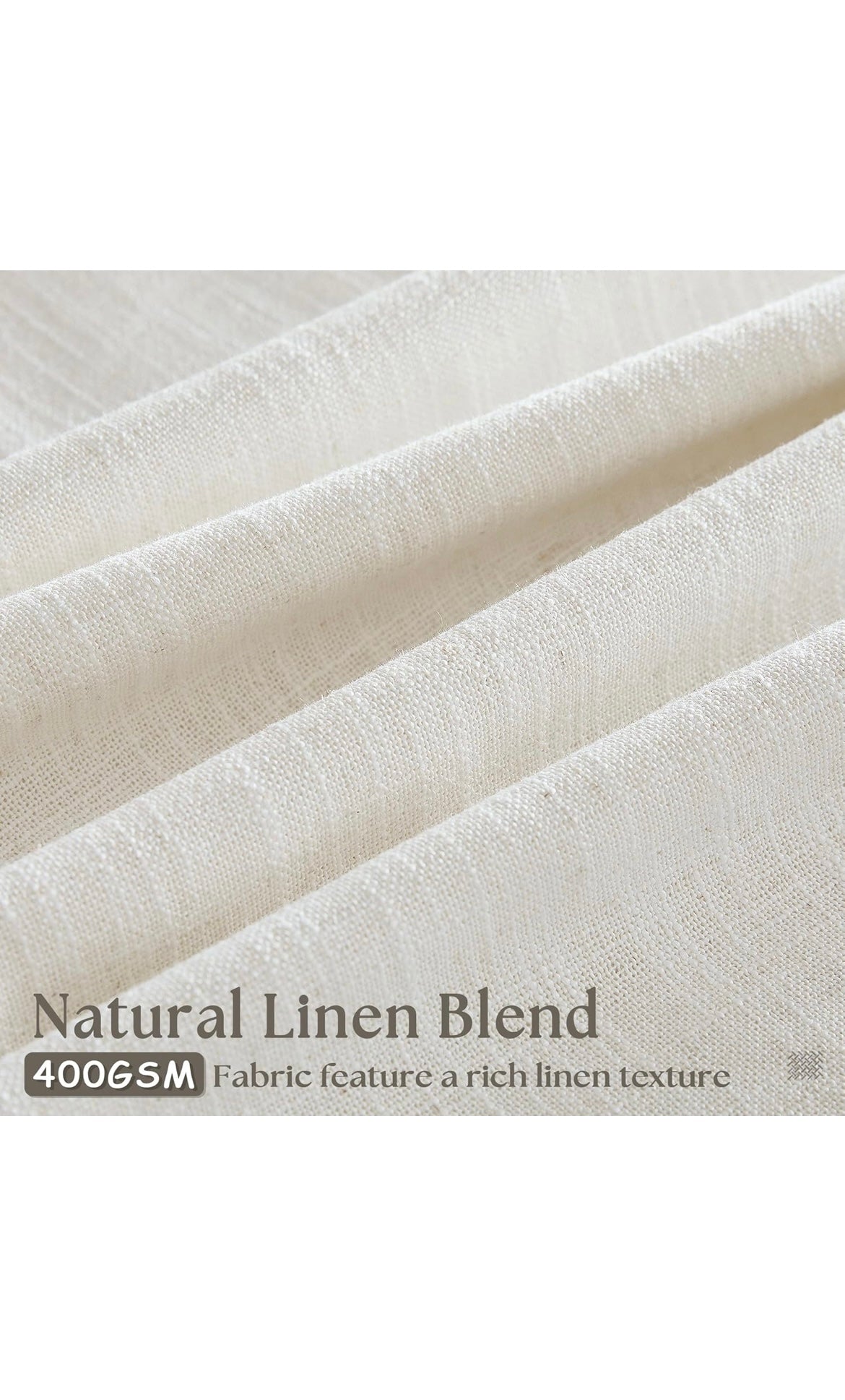 Linen curtains 120 inches