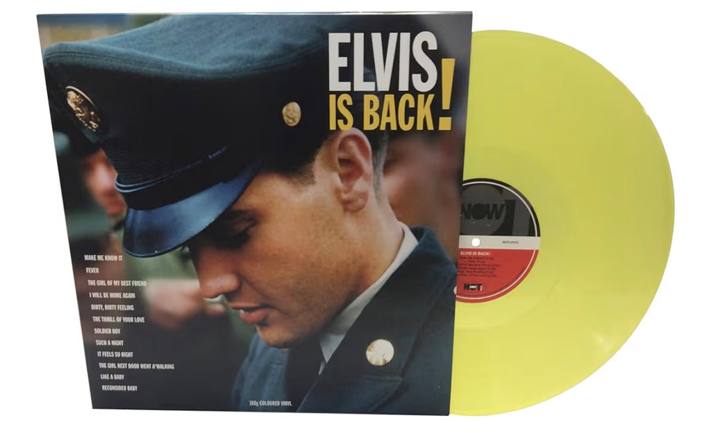 Elvis is Back! 180g Coloured Vinyl