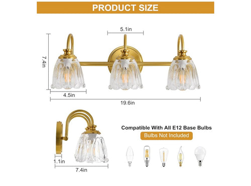 Bathroom Light Fixture.