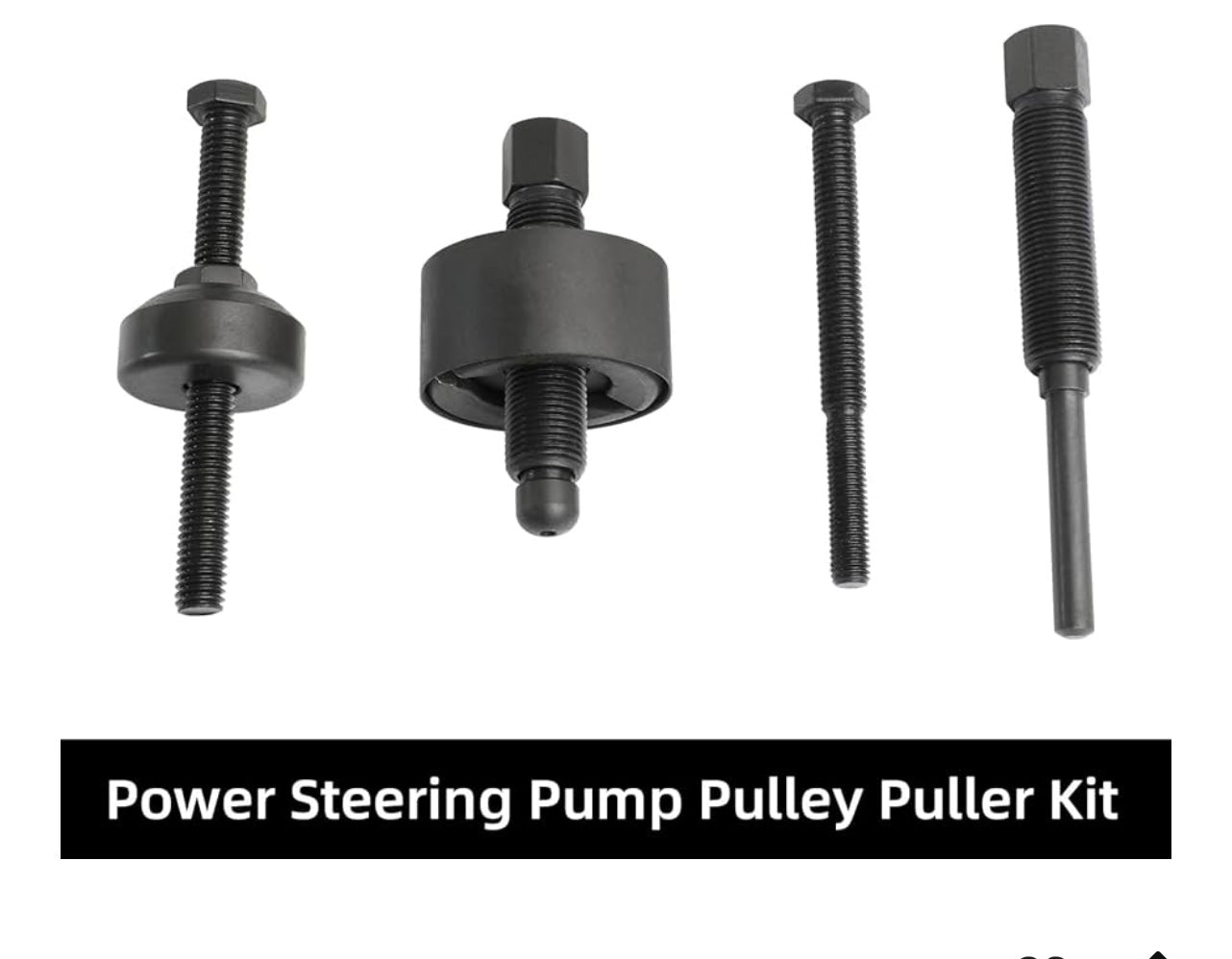 DPTOOL power steering pump pulley remover. Install tool for Ford GM