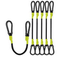 Lucky Straps 48 Inch Bungee Cords With Carabiner Hooks.
