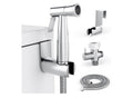 PurrfectZone Luxury Stainless Steel Handheld Sprayer Kit.
