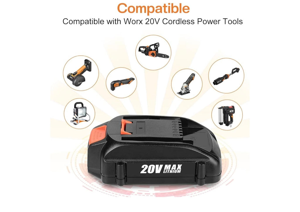 Energup 2 pack Batteries For Workx.