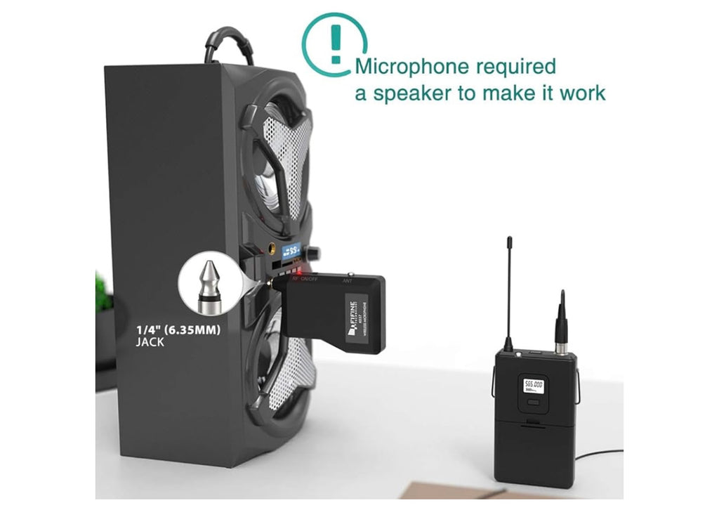 FIFINE Wireless Microphone System.