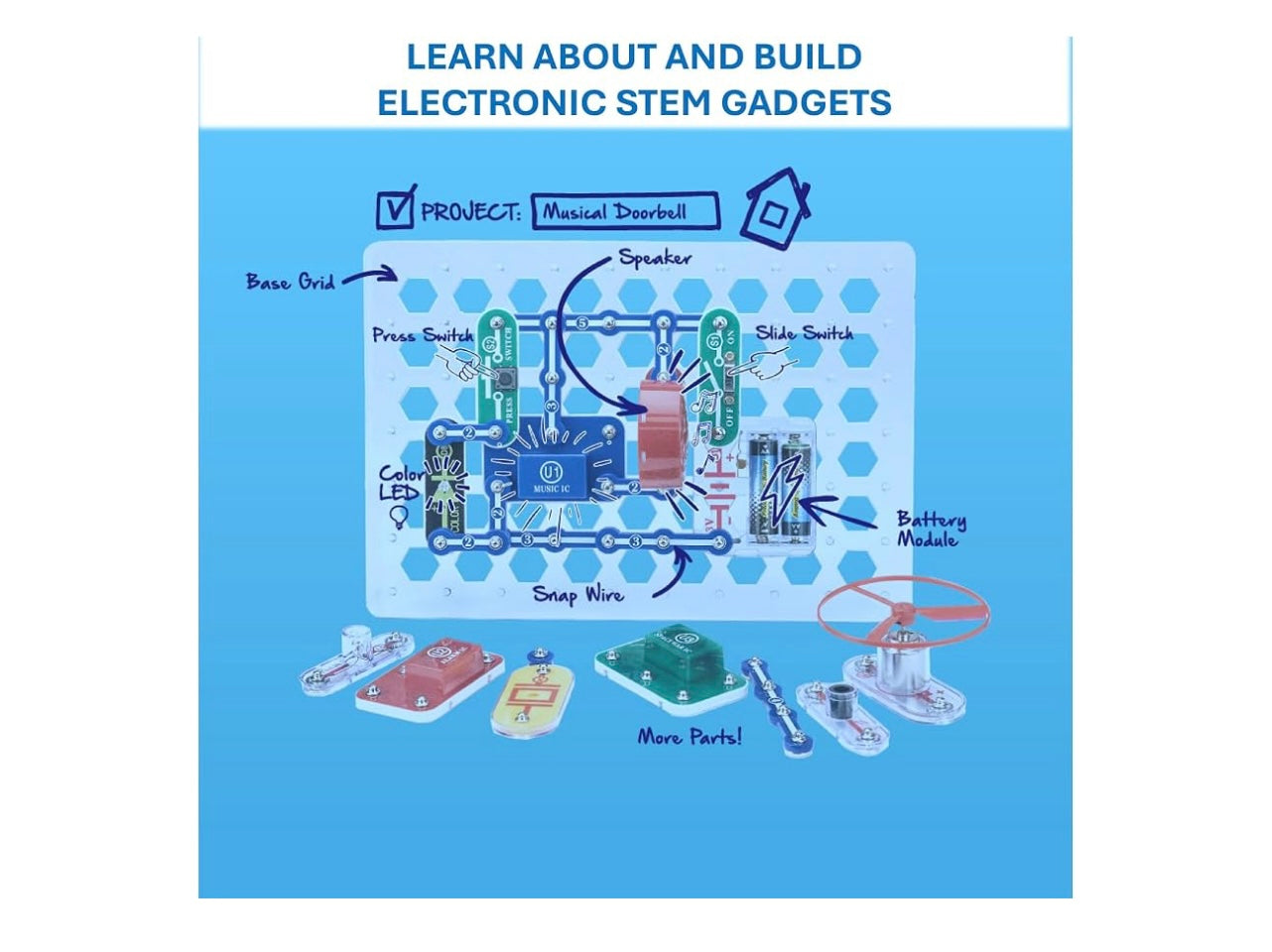 Snap Circuits Explorer 100 Projects.