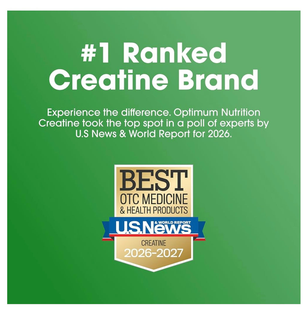 Optimum Nutrition Micronized Creatine Monohydrate Capsules, 300 Ct. Exp 01/2028.