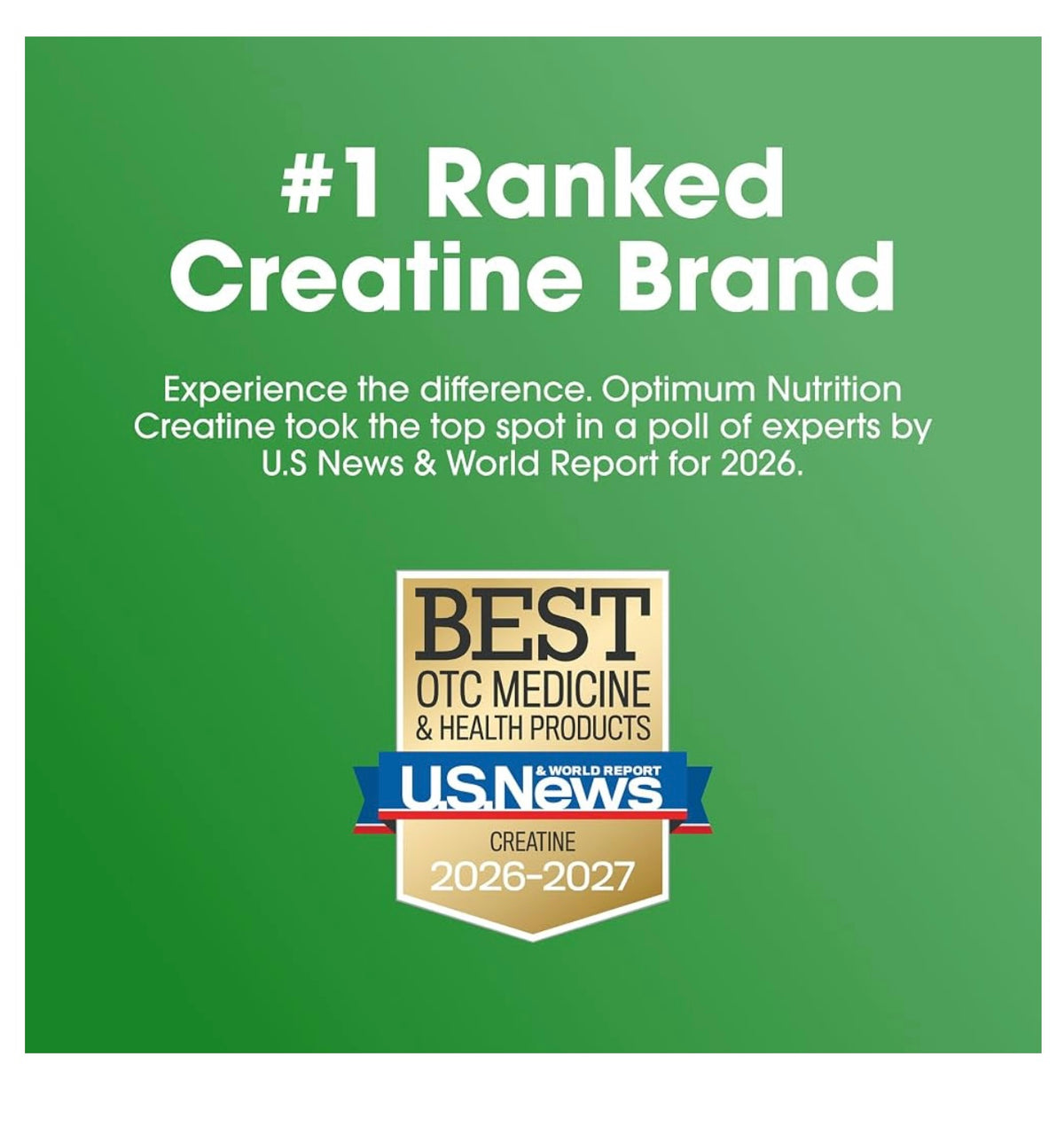 Optimum Nutrition Micronized Creatine Monohydrate Capsules, 300 Ct. Exp 01/2028.