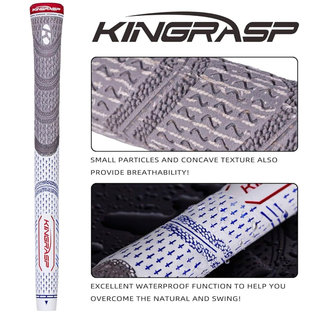 Kingrasp Golf Grips.