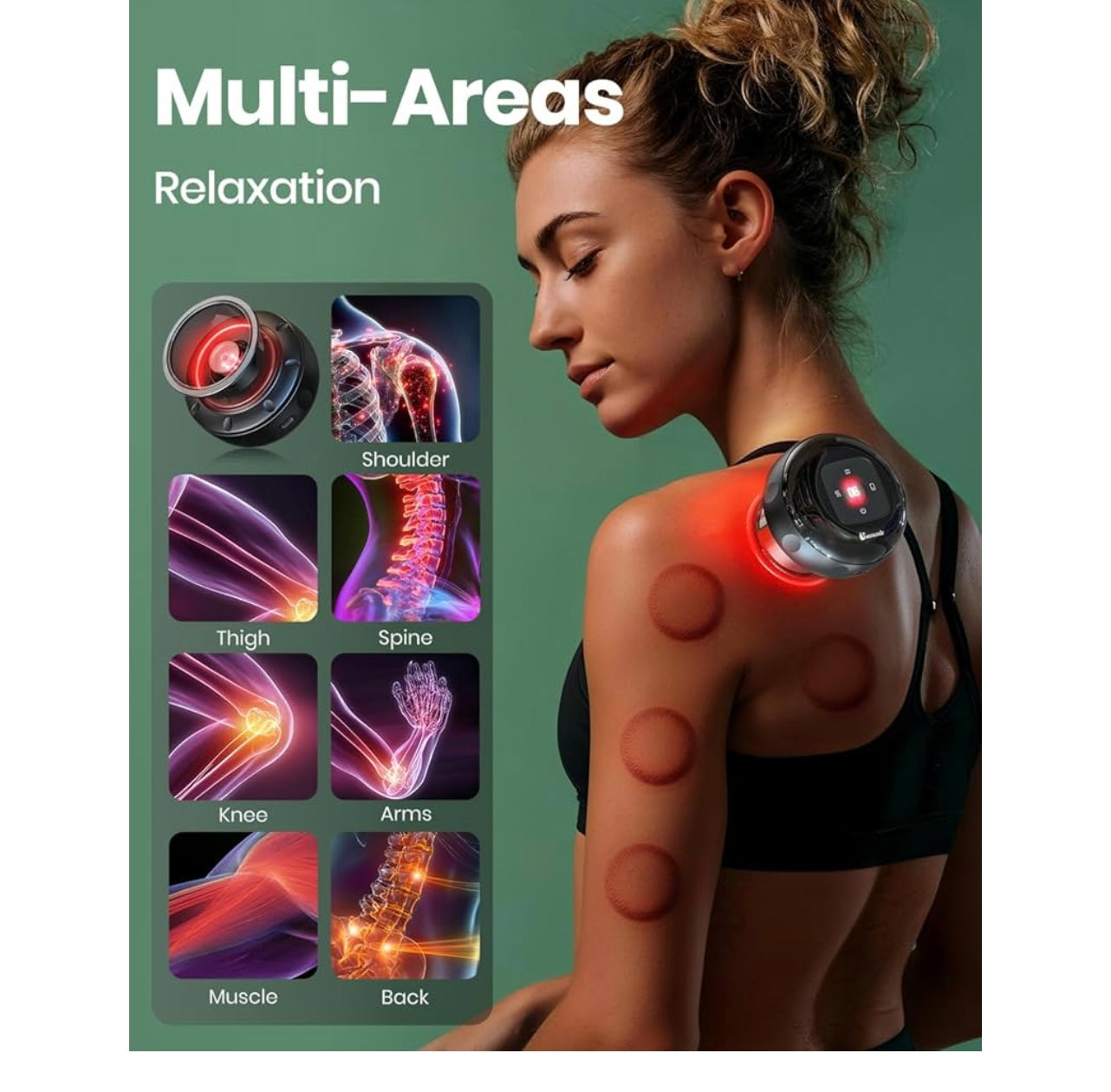Swancode 4pc Electric Cupping Set.