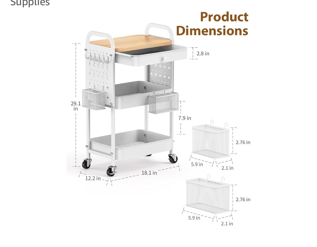 Alovrog Rolling cart.