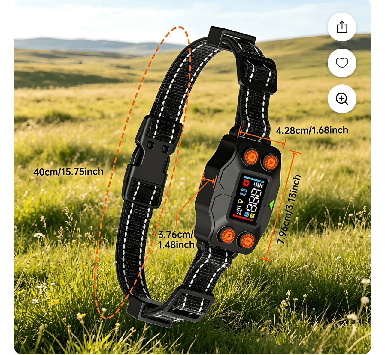 GPS Outdoor Wireless Dog Fence System.