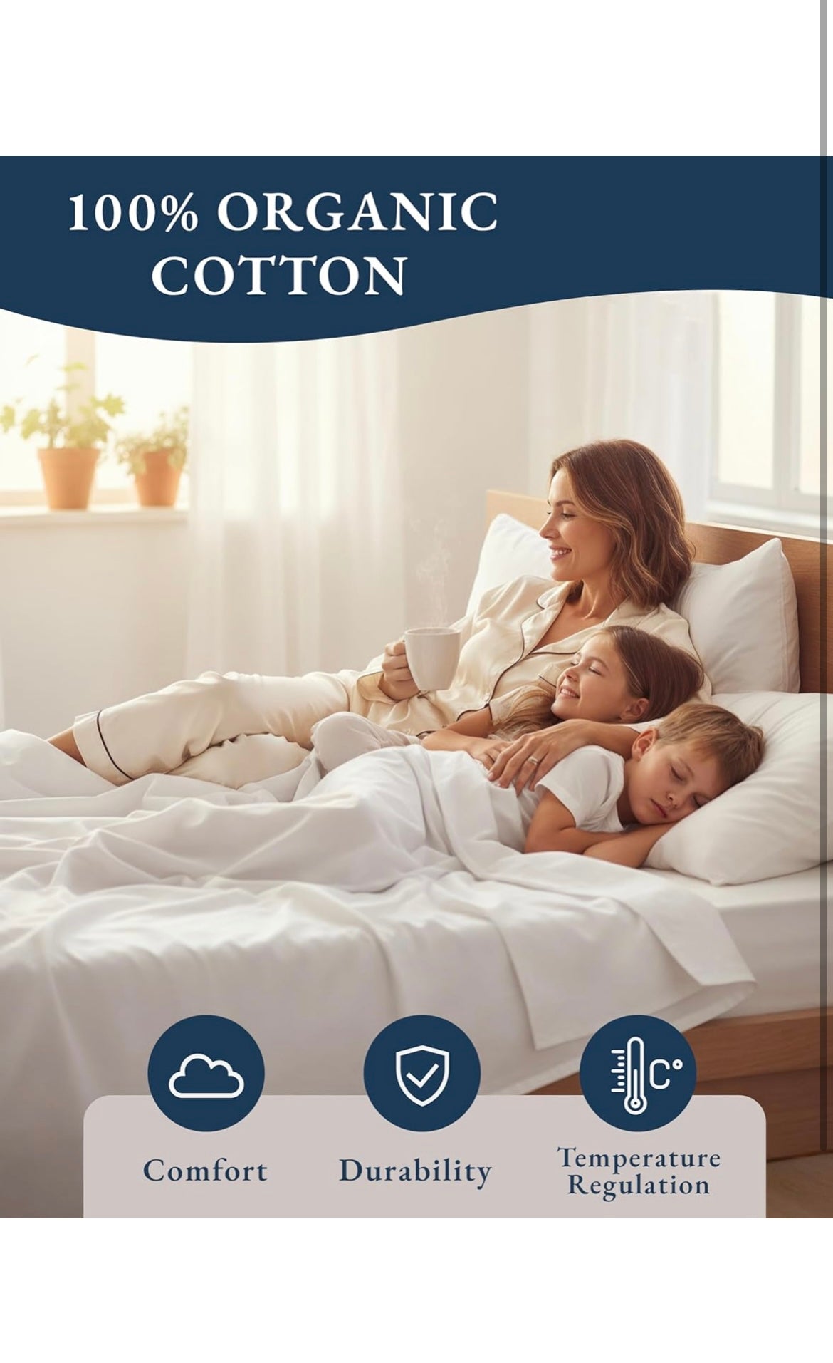 Queen sheet set 4 piece set