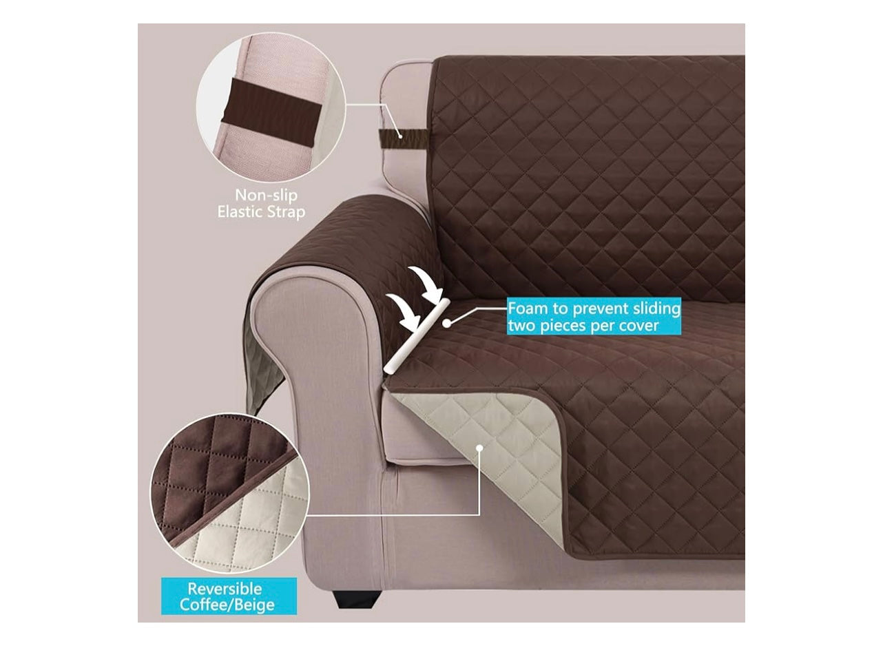 U-Nice Reversible Sofa Cover.