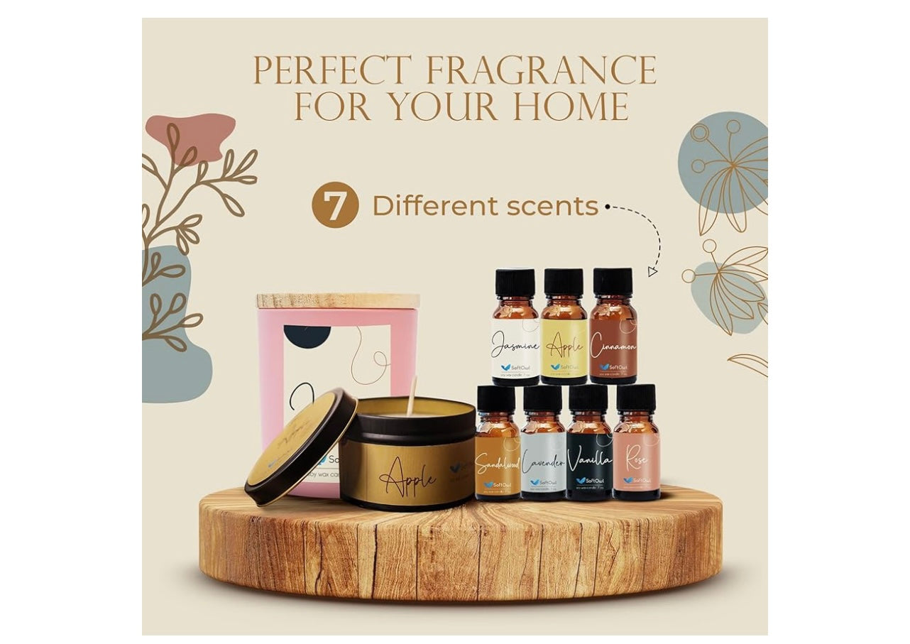 Soft Owl Candle Making Kit.
