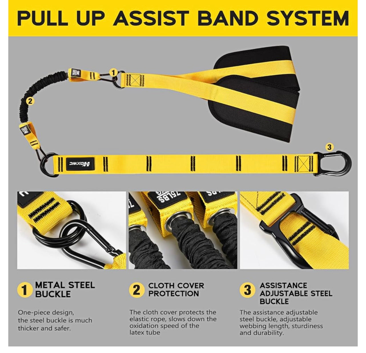 HoxWc Pull-up Assistance Bands.