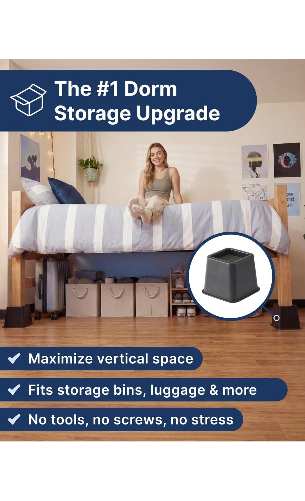 Bed risers