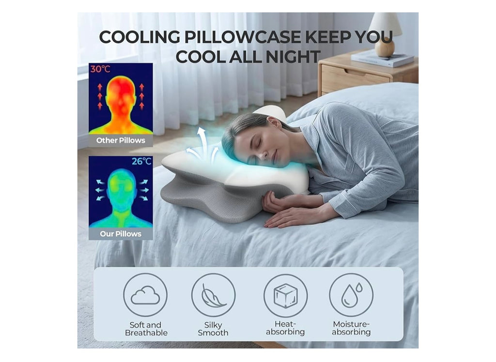 Besyodo Cervical Neck Pillow For Pain Relief.