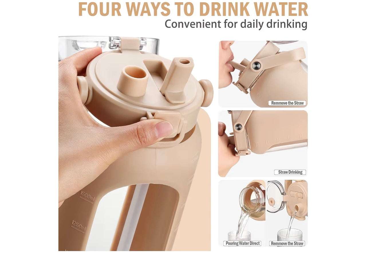 64oz Glass Water Bottle.