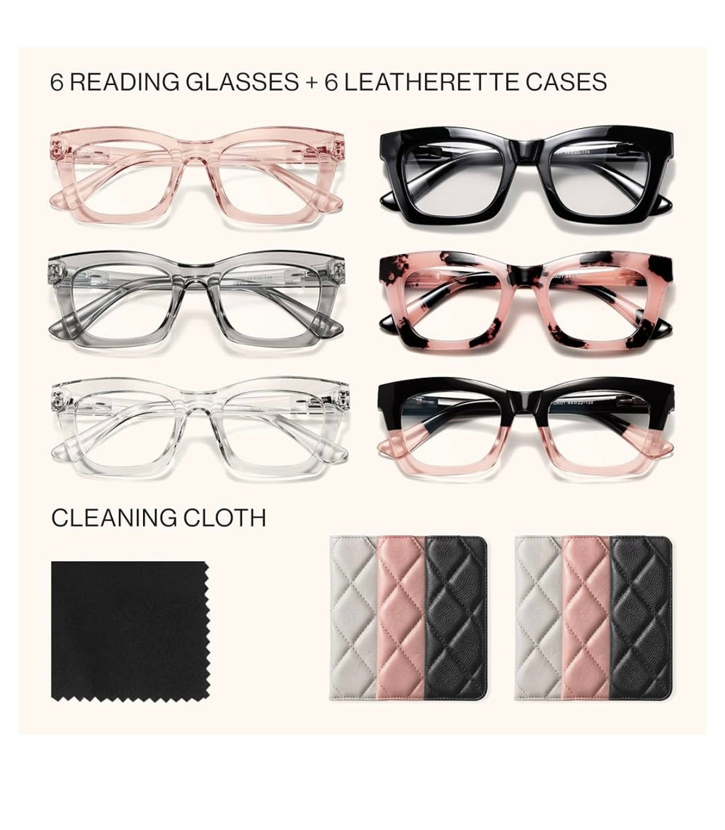 1.25 reading glasses for women