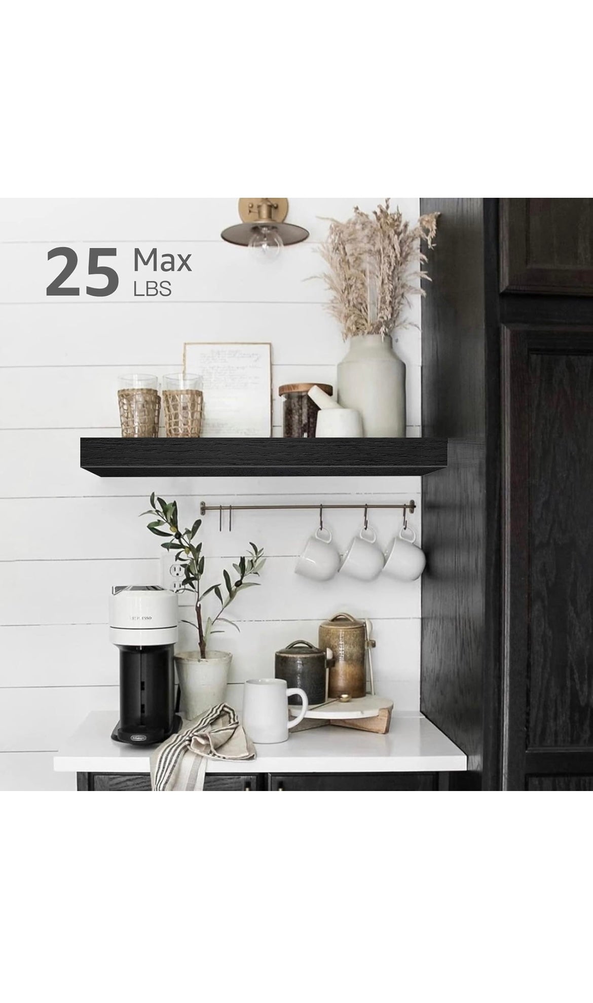 Floating shelves