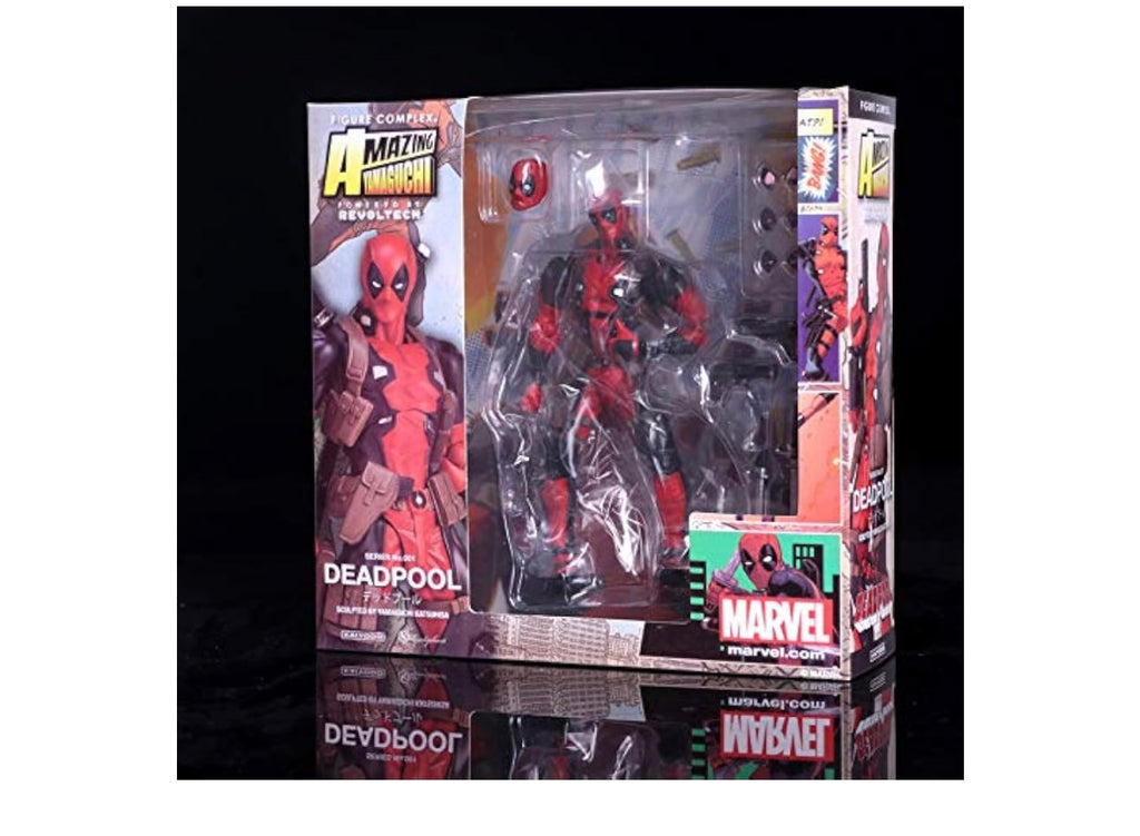 15CM Deadpool Garage Kits Model Movable Marvel Anime PVC Action Figures Toy Collectible.