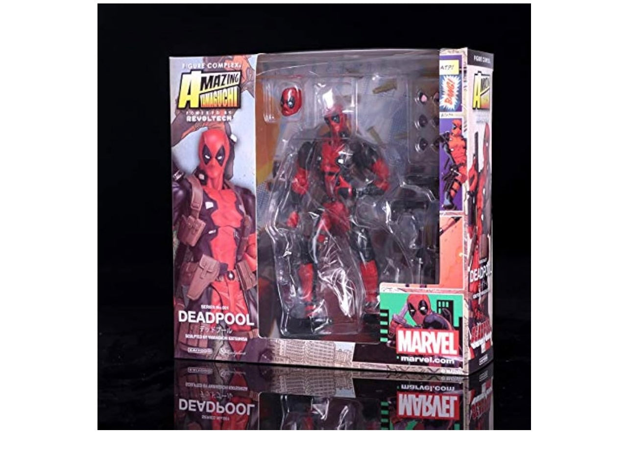 15CM Deadpool Garage Kits Model Movable Marvel Anime PVC Action Figures Toy Collectible.