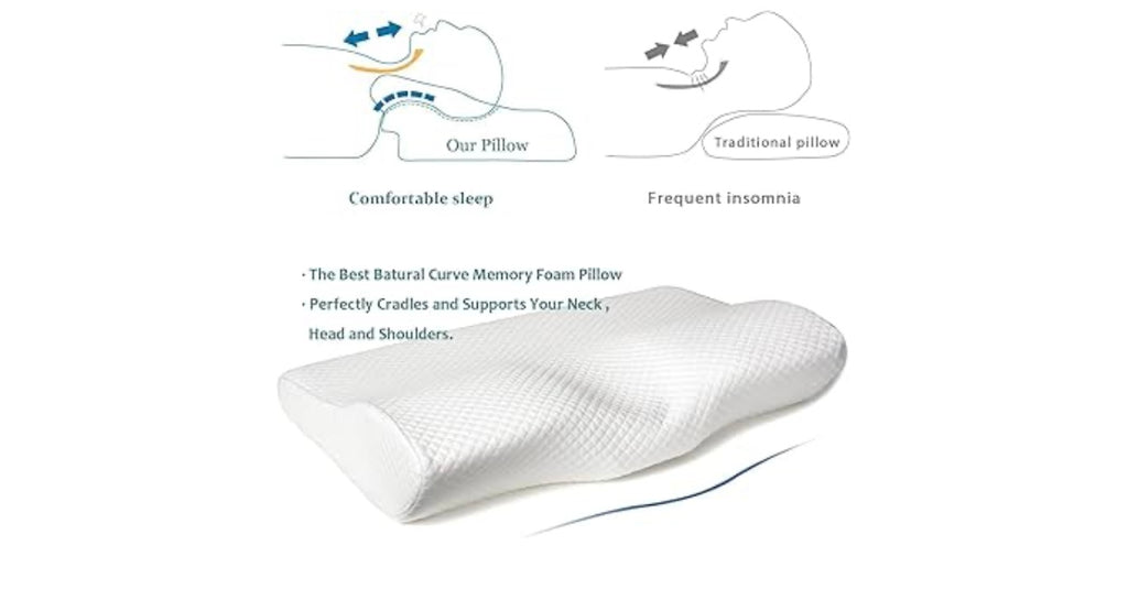 EPABO Contour Memory Foam Pillow.