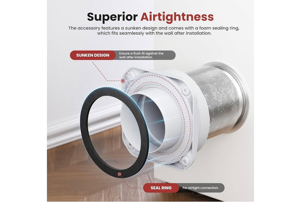 Magnetic Dryer Vent Coupling.