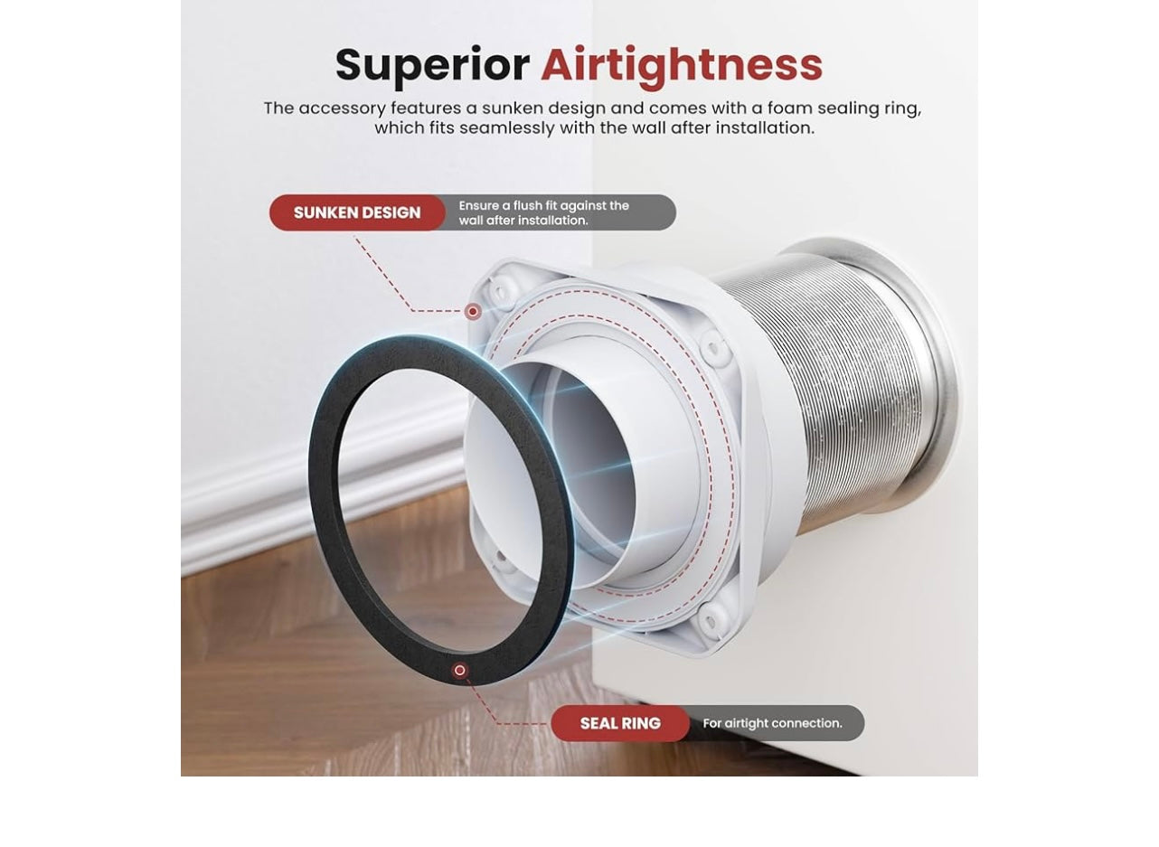 Magnetic Dryer Vent Coupling.