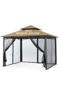 Mosquito netting for gazebo
