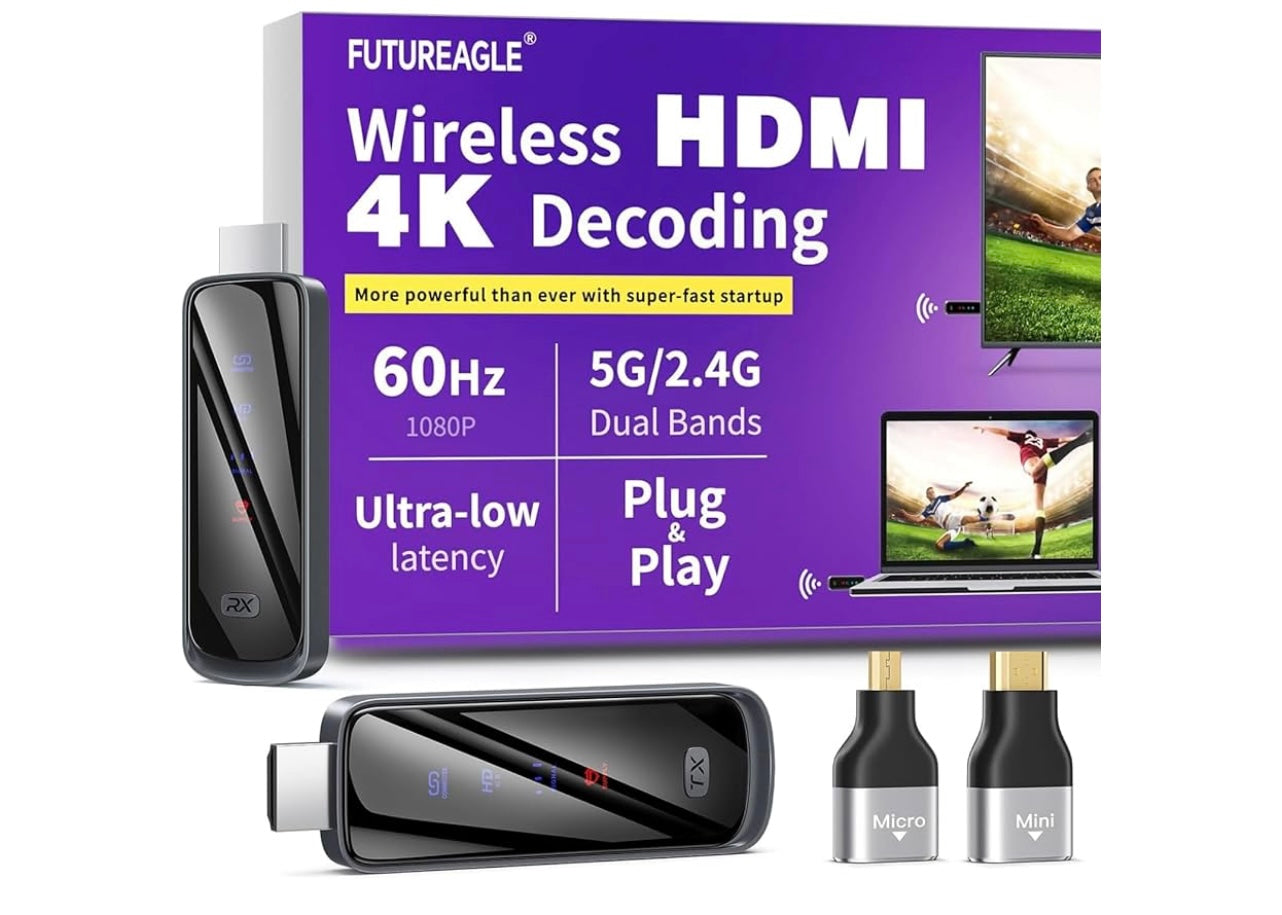 Futureagle wireless HD 4k Decoding.