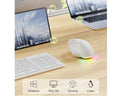 EWEADN C2 Ergonomic Wireless Mouse, Rechargeable Bluetooth & 2.4G Dual Mode Computer Mouse