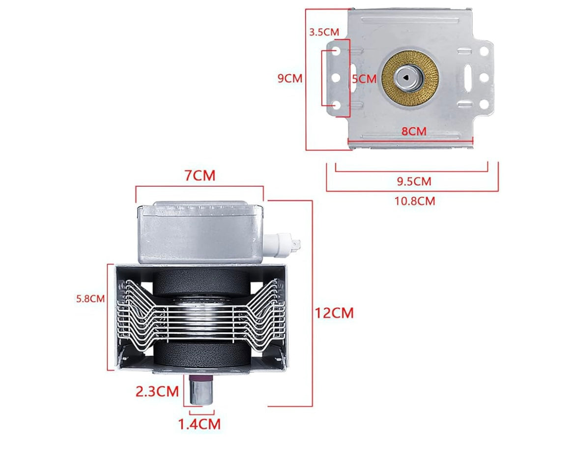 Microwave magnetron
