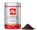 Illy Classico Medium Roast Espresso Ground Coffee - 8.8oz: Arabica Beans, Italian Variety. Beat by 05/2028.