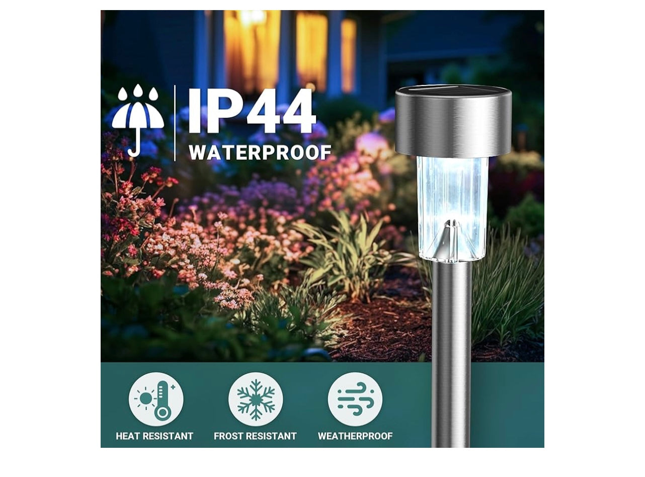GIGALUMI Solar Pathway Lights.